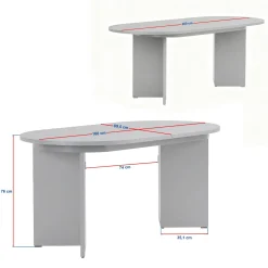 Dano Uttrekkbart spisebord 160-200 cm