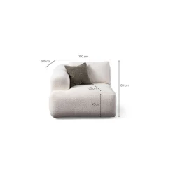 Dashwood 4-seters Hjørnesofa