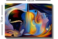 Decorative Canvas Painting 70x100