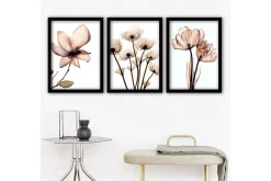 Decorative Framed Painting (3 Pieces) 35x45