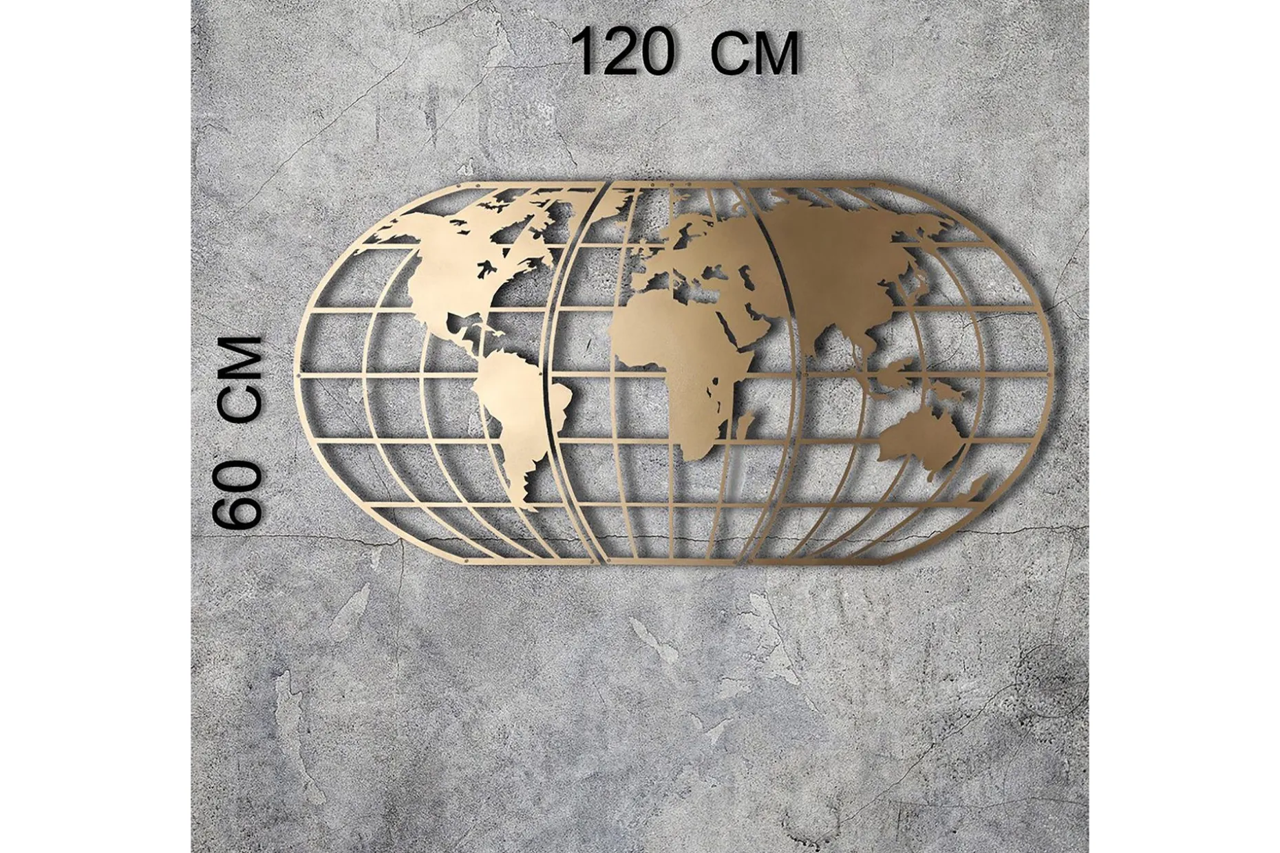 Decorative Metal Wall Accessory 60x120