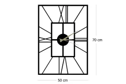 Decorative Metal Wall Clock