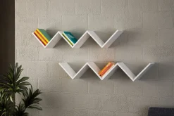 Decormet Vegghylle W-form