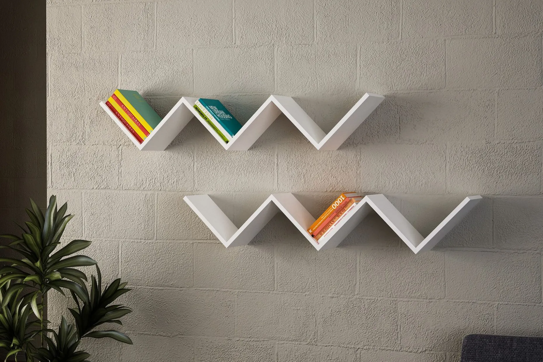 Decormet Vegghylle W-form