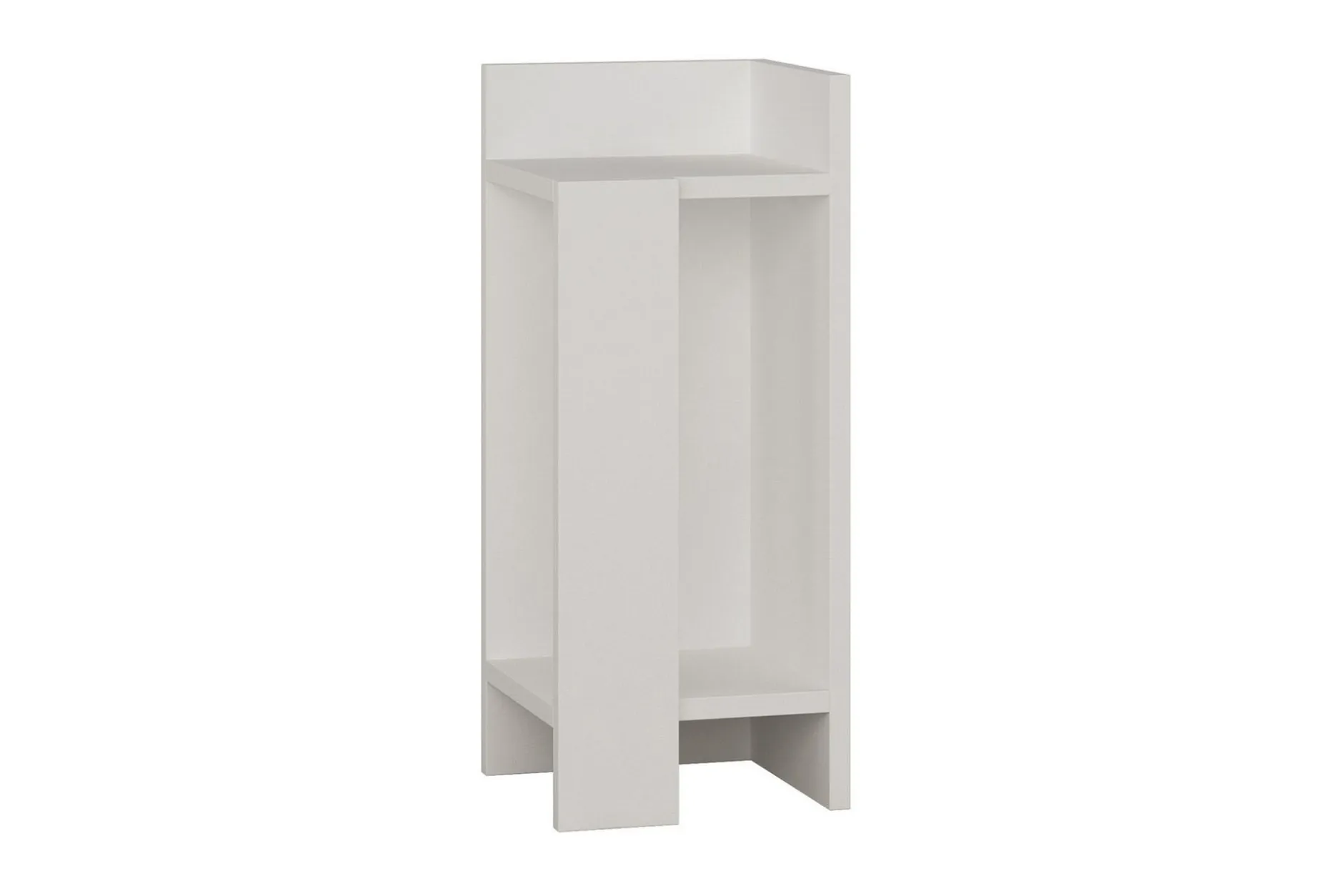 Decorta Nattbord 27 cm med Oppbevaring Hyller + Luker