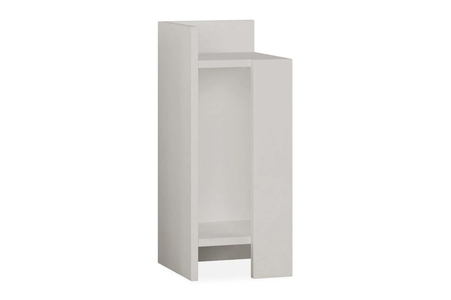 Decorta Nattbord 27 cm med Oppbevaring Hyller + Luker