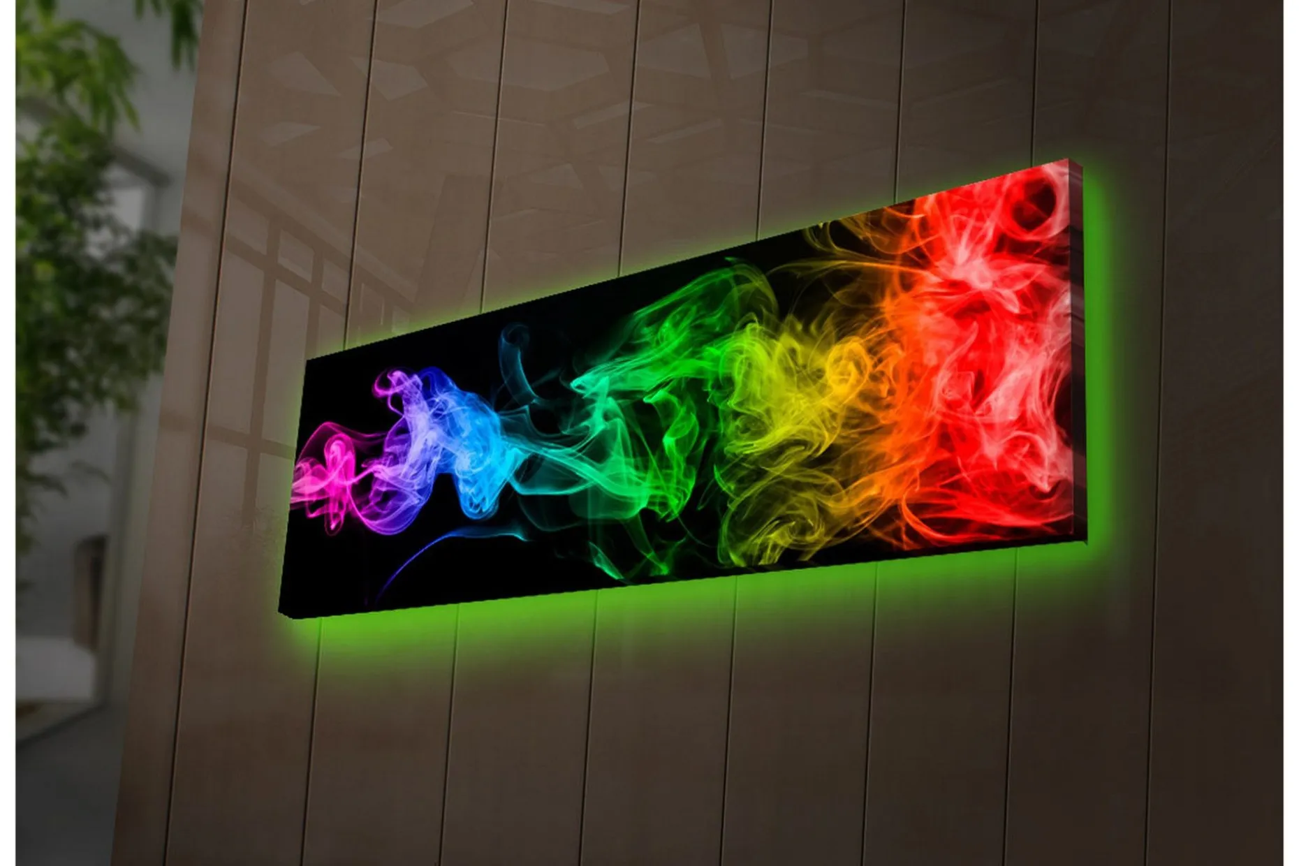 Dekorativ Canvasbilde LED-belysning