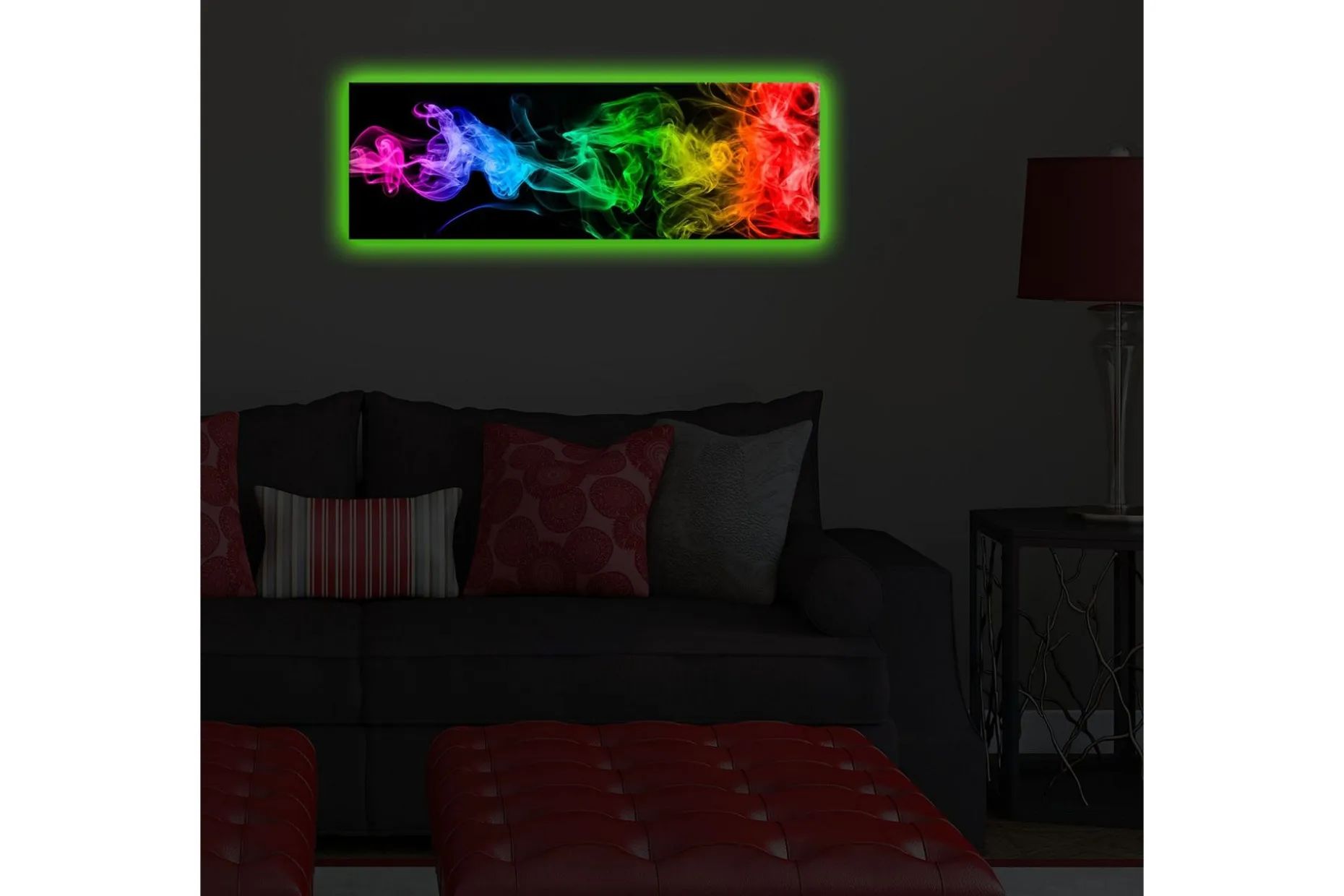 Dekorativ Canvasbilde LED-belysning