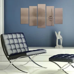 Dekorativ MDF-maling 5-Deler 20x60 cm