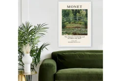 Dekorativt innrammet maleri Norulhaven Frameo flerfarget (55 x 75 cm)