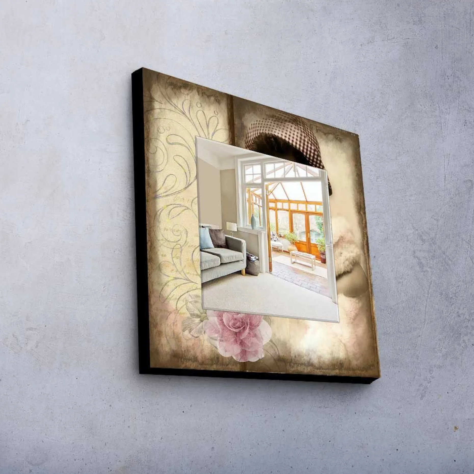 Dekorspeil 50x50 cm