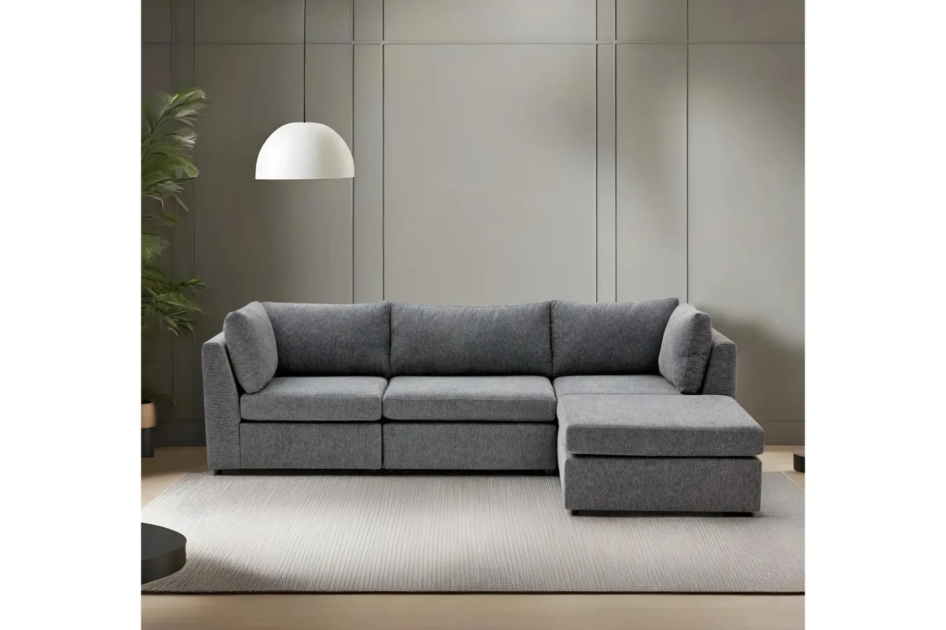 Deliones Hjørnesofa 3-seter