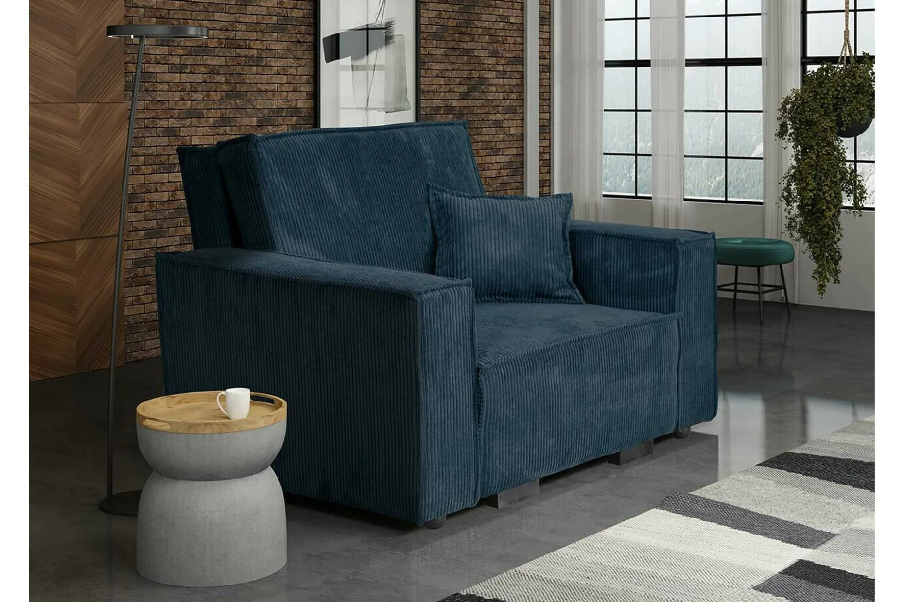 Denegal Bäddfåtölj Dark blue