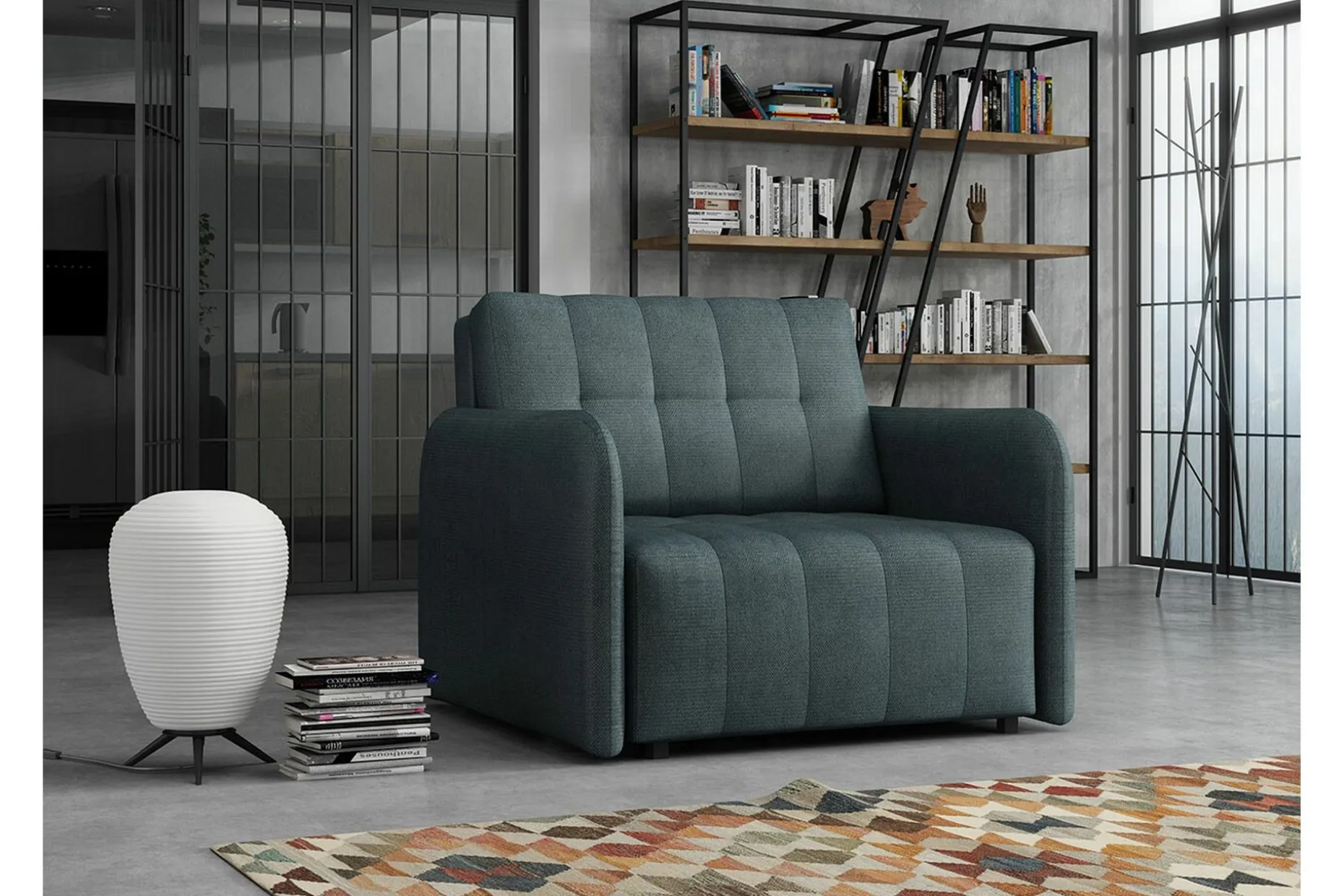 Denegal Bäddfåtölj Dark grey