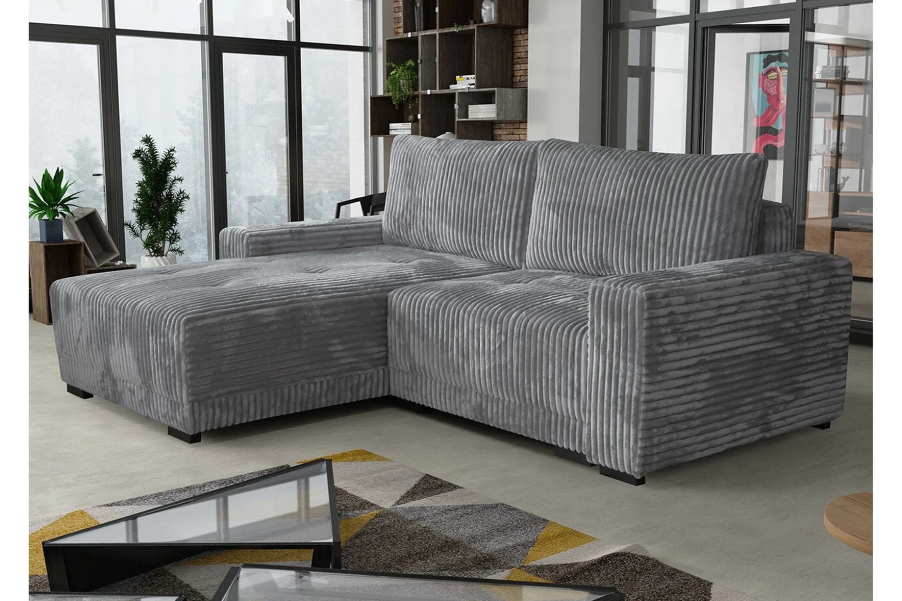 Denegal 3-seters Hjørnesofa