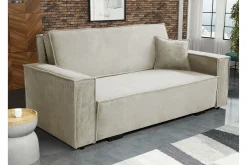 Denegal 2-sits Bäddsoffa beige
