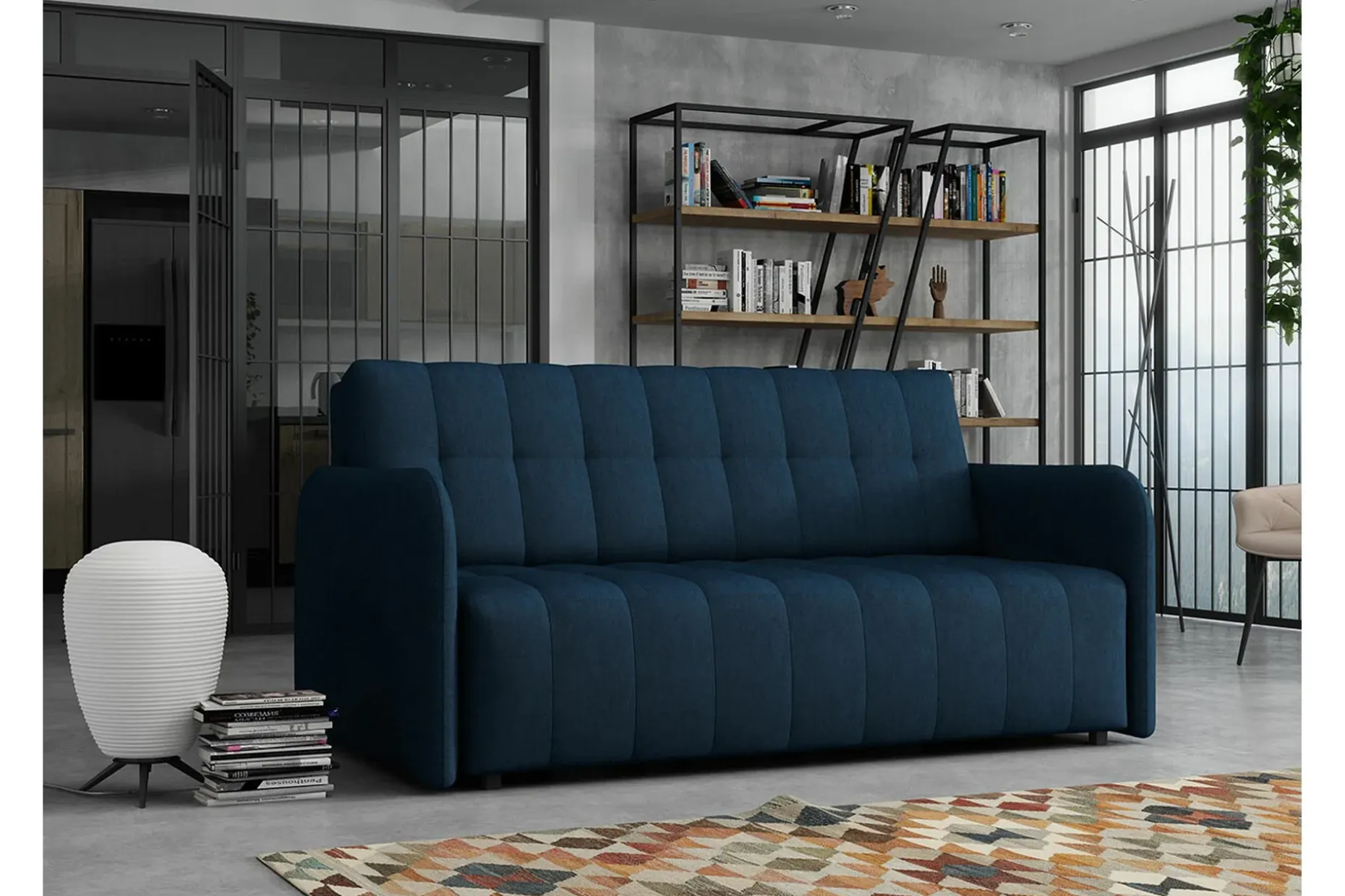 Denegal 3-sits Bäddsoffa Dark blue