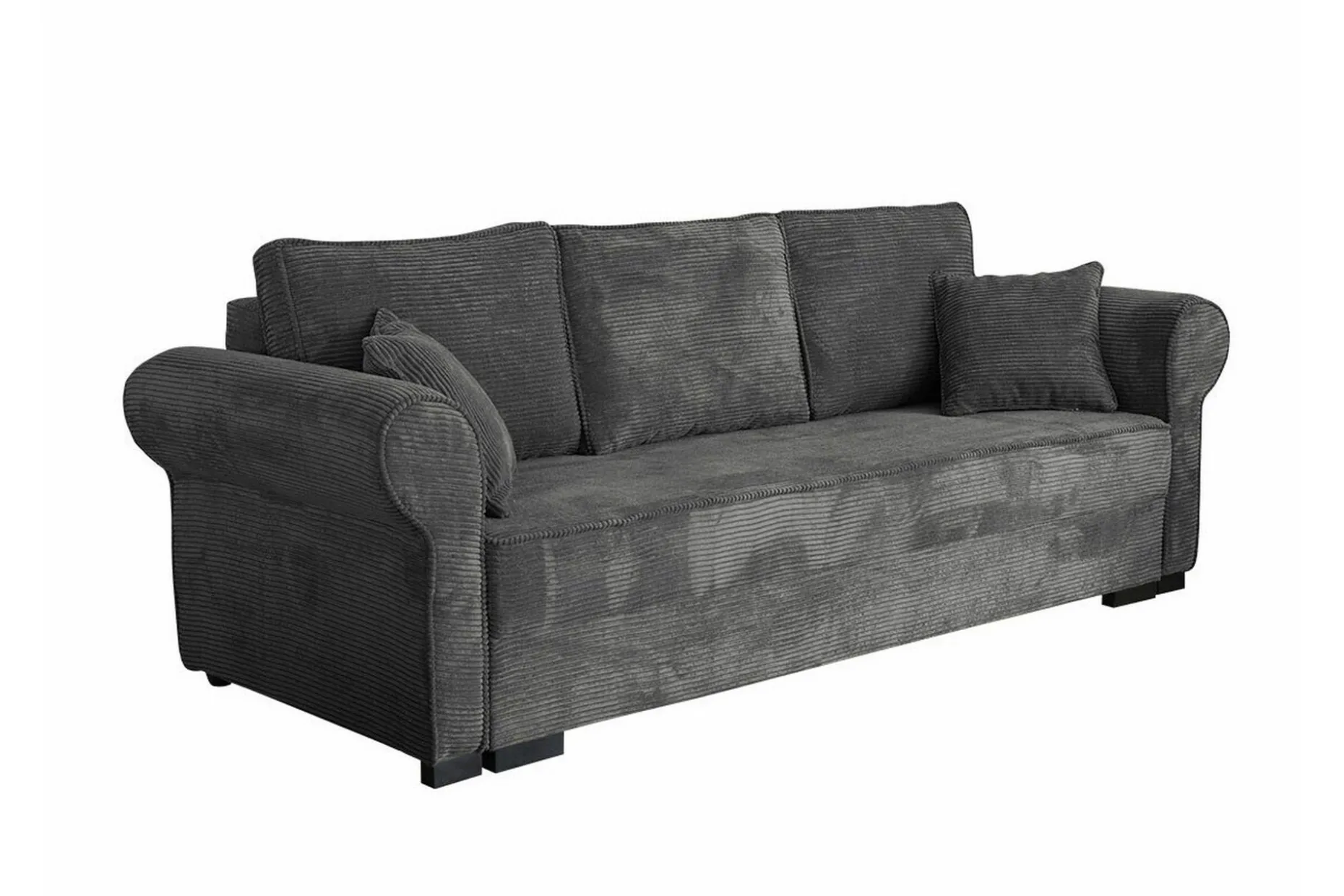 Denegal 3-sits Bäddsoffa Dark grey