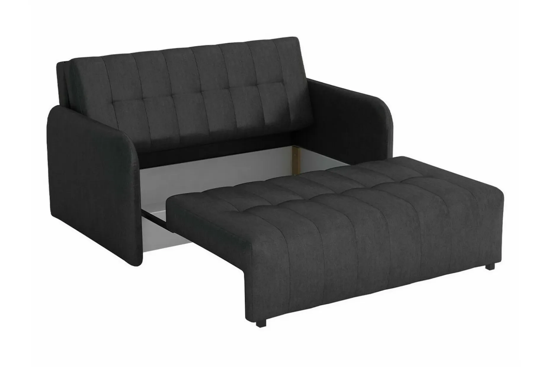 Denegal 2-sits Bäddsoffa Dark grey