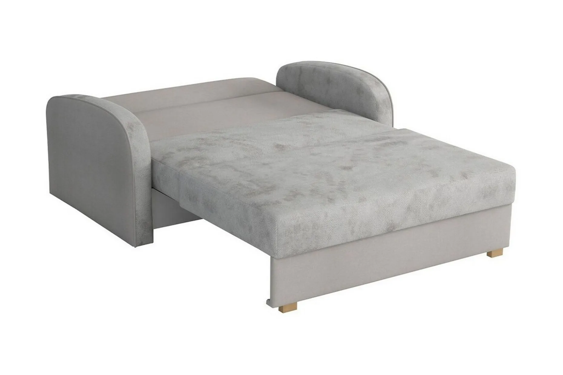 Denegal 2-sits Bäddsoffa Ljusgrå