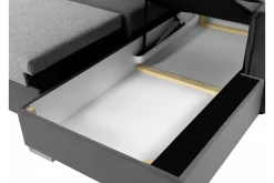 Denegal 3-sits Hörnbäddsoffa Black