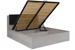 Denver Seng 182x214 cm LED-belysning