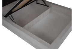 Denver Seng 182x214 cm LED-belysning