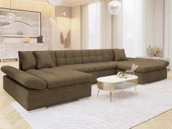 Dewitt Sovesofa med dobbel sjeselong 5-seter