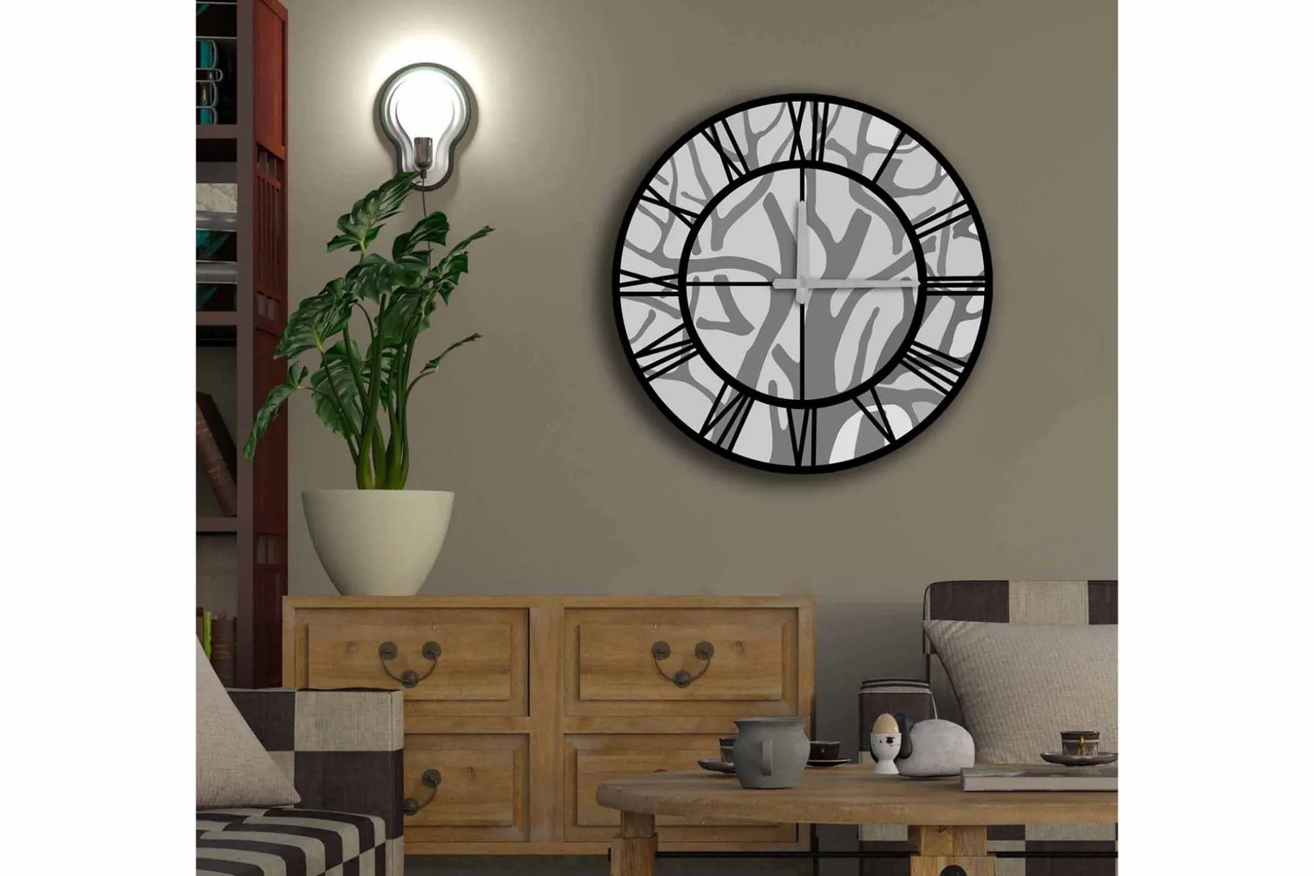 Diyadin Dekorklokke 50 cm Rund