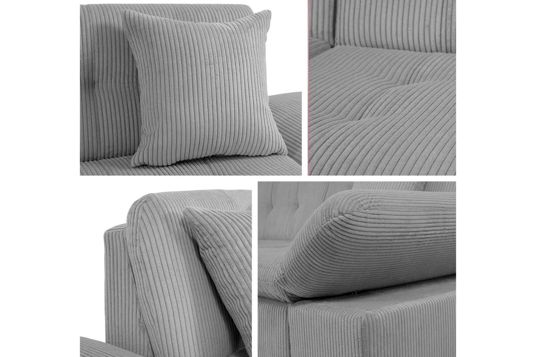 Djerra Sofa med Divan 3-seter