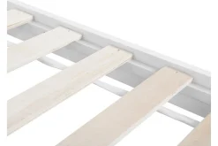 Dobbeltseng FLORAC 90 x 200 cm hvit
