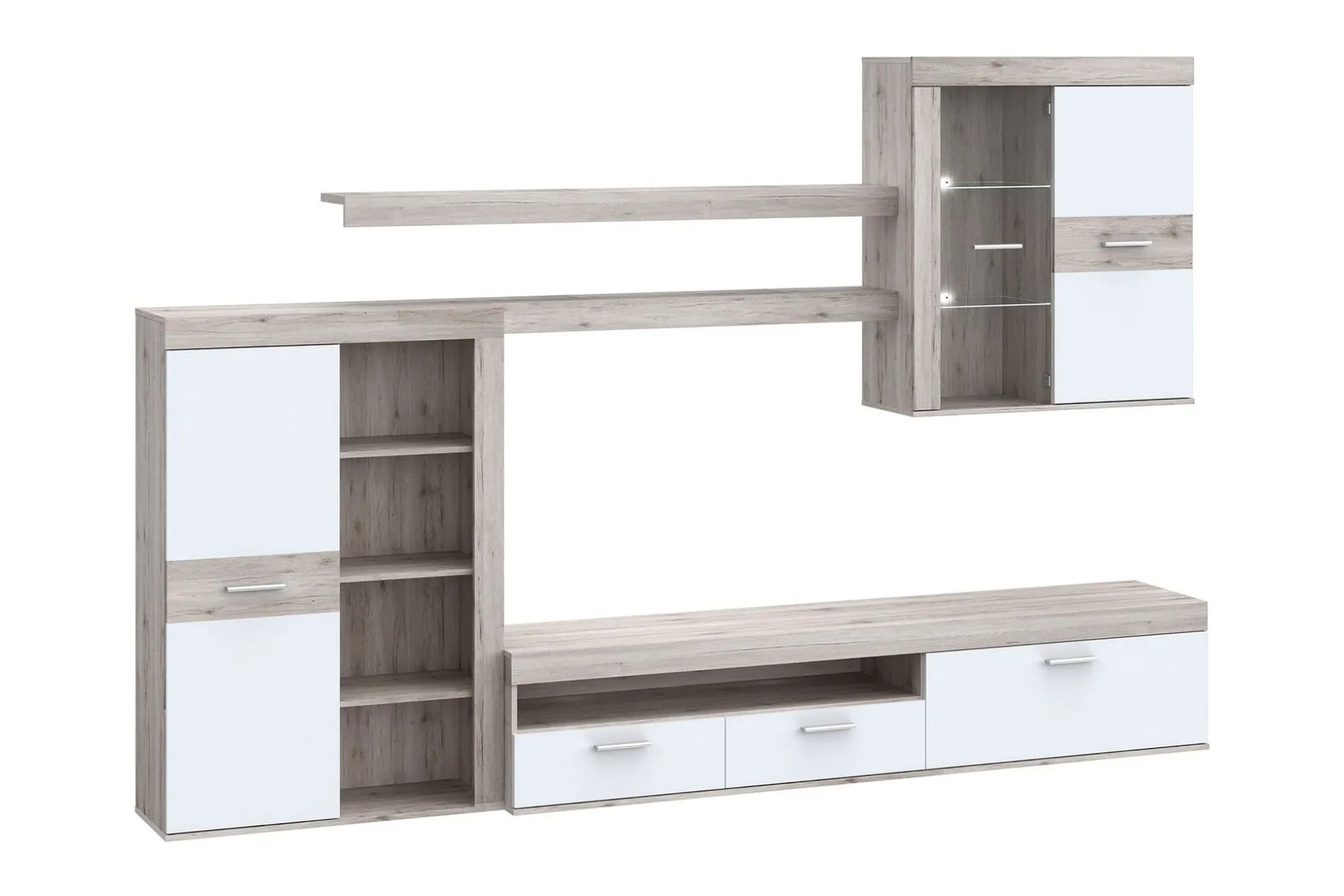 Dolnis Tv-møbelsett 41x300 cm