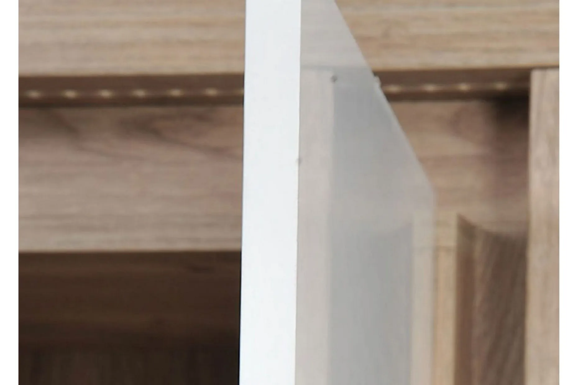 Domardon Skrivebord 130 cm med Oppbevaring 2 Skap