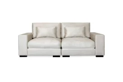 Dubai 2-seters sofa fløyel ekstra dyp