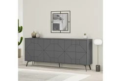 Dune Konsollbord 183,8x77,4 cm Antrasitt