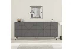 Dune Konsollbord 183,8x77,4 cm Antrasitt