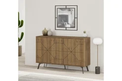 Dune Konsollbord 123x77,4 cm Brun/Hvit
