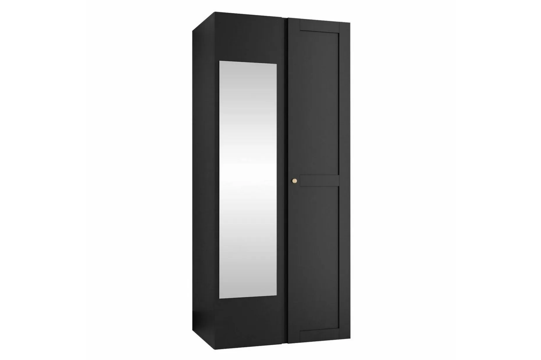 Dunvegan Garderob m. Spegel Black