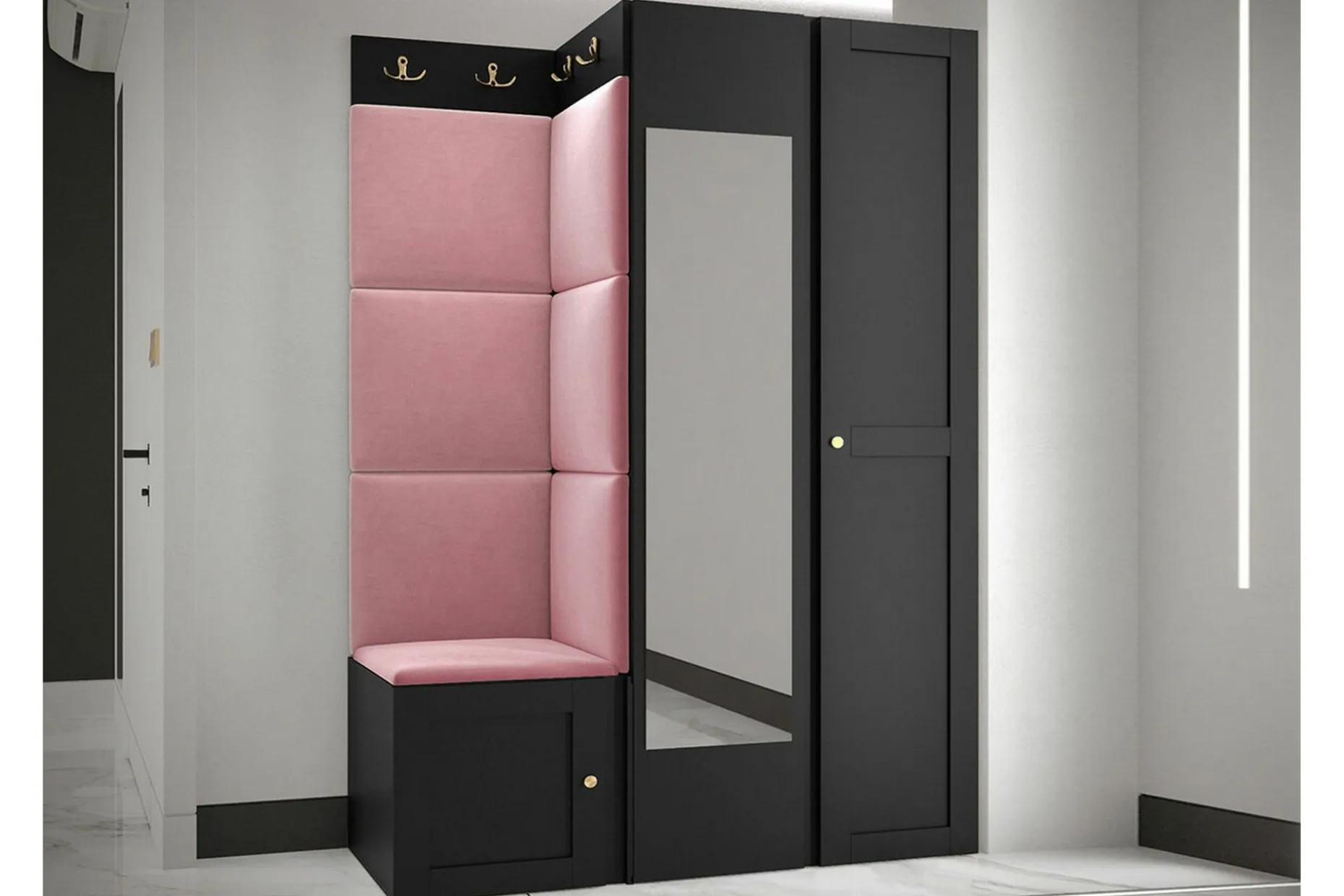 Dunvegan Highboard Black