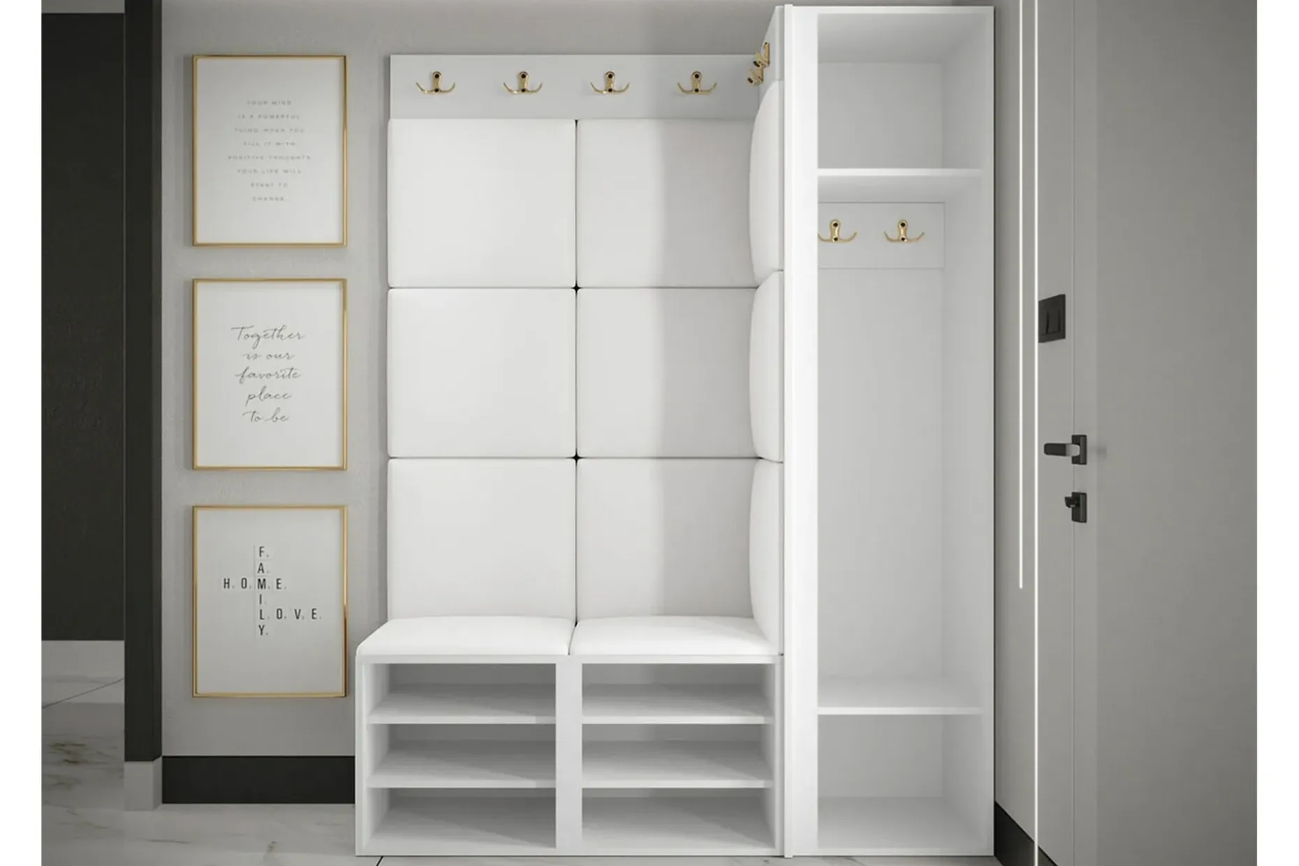 Dunvegan Highboard White