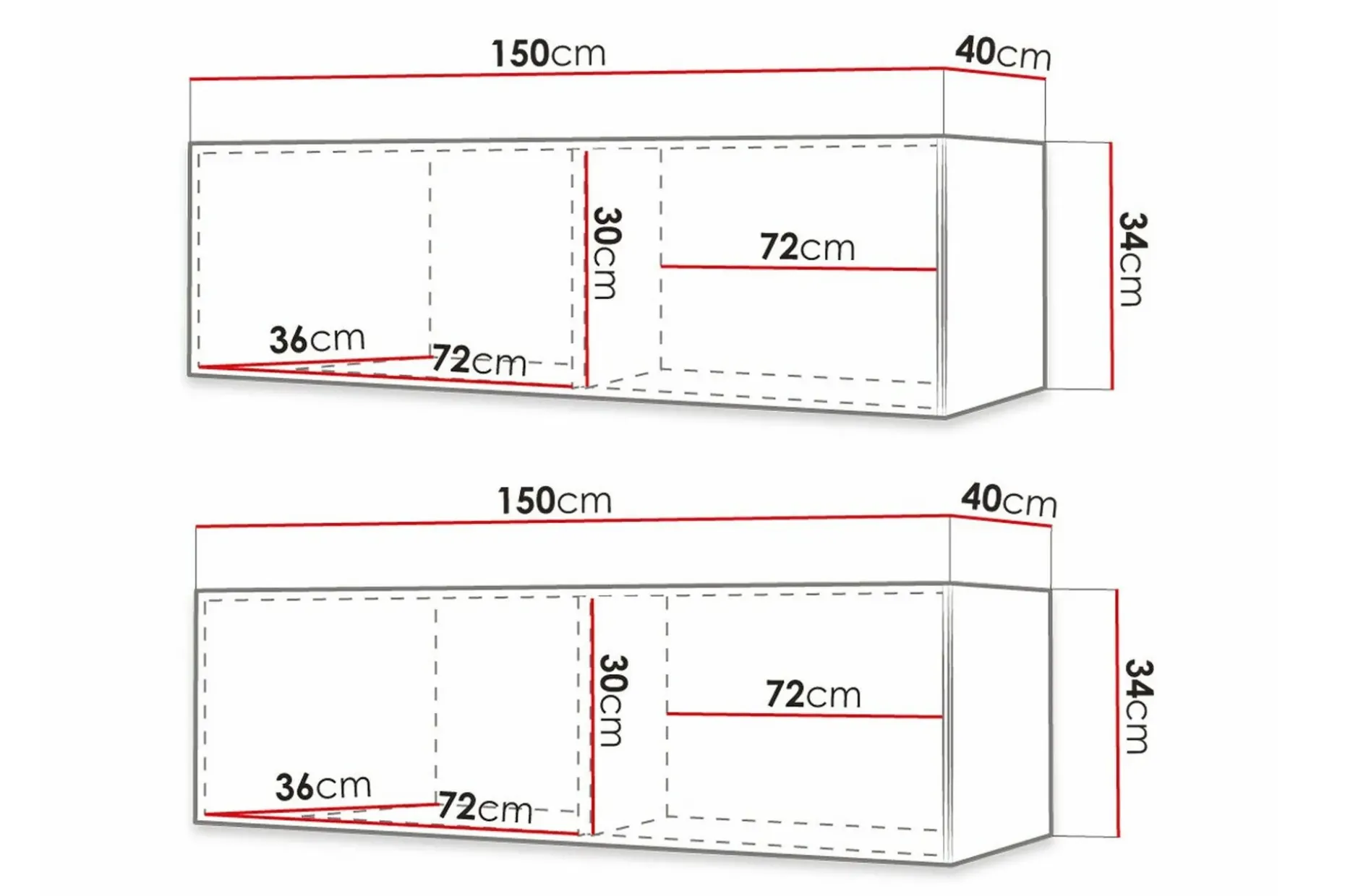 Dunvegan Tv-skåp 300 cm Black