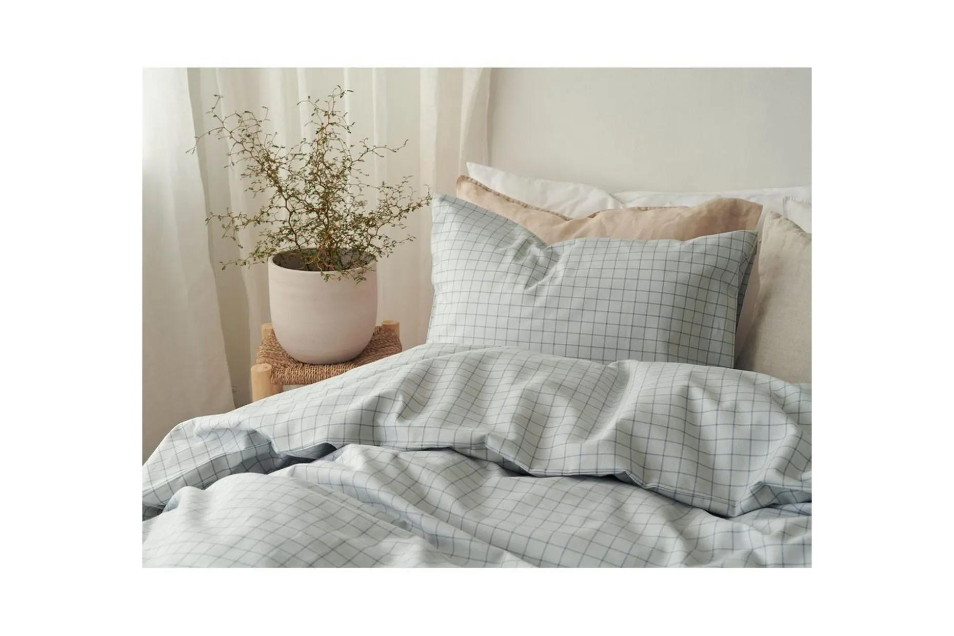 Dynetrekksett Enkeltseng 2-Delers Birger Flanell