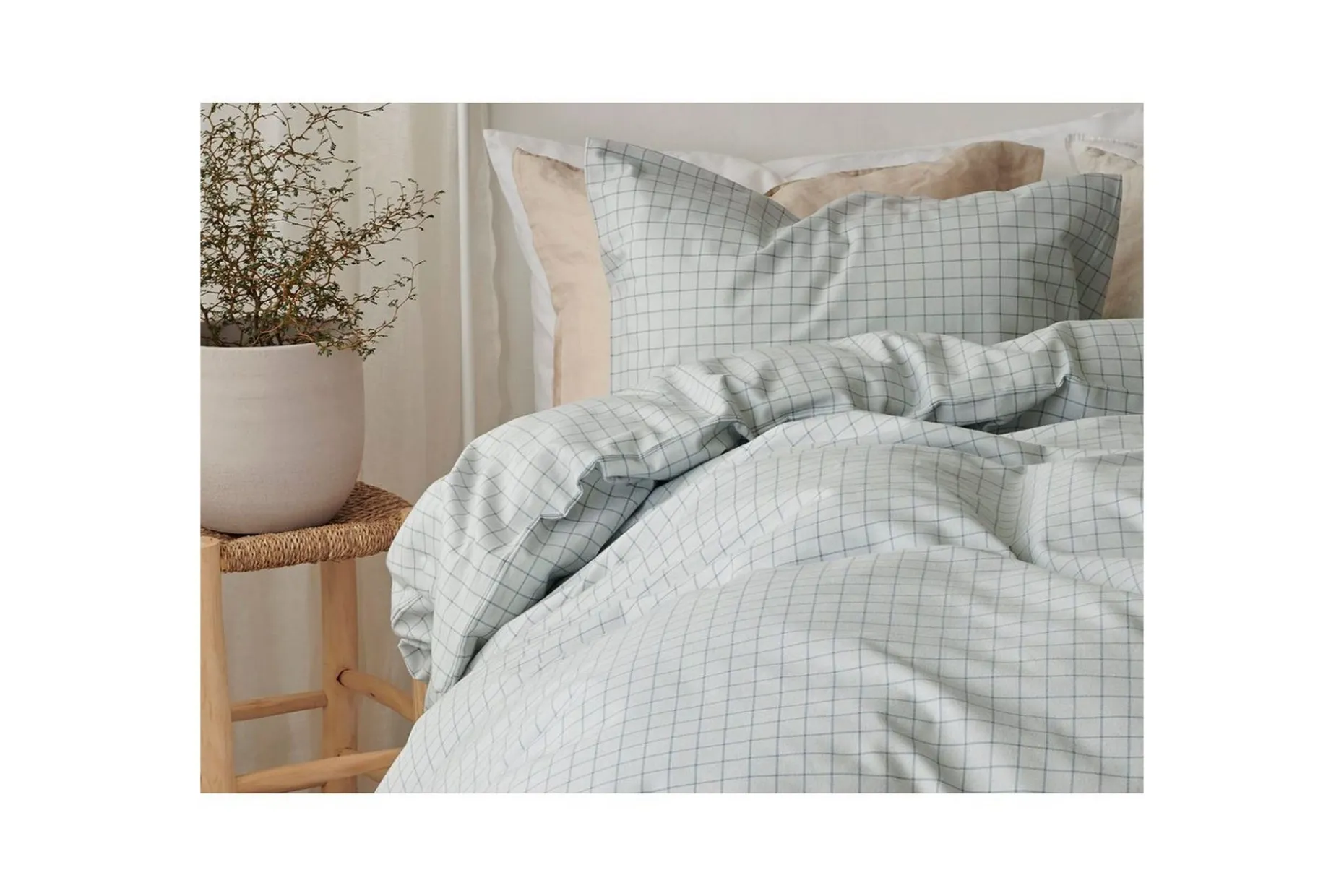 Dynetrekksett Enkeltseng 2-Delers Birger Flanell
