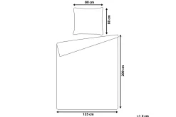 Dynetrekksett Morningside 200x135 cm