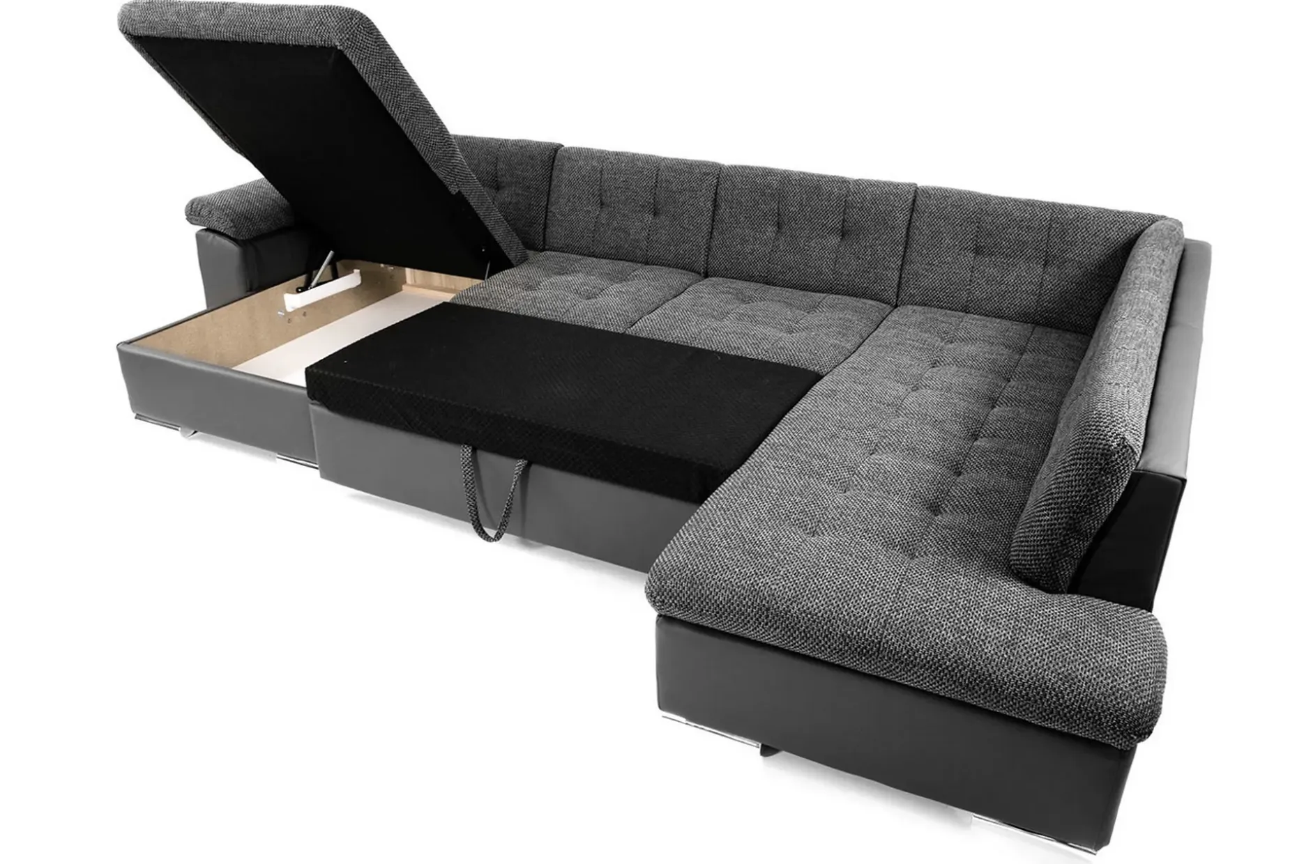 Dynir Hjørnesovesofa Divan med Oppbevaring Venstre