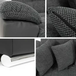 Dynir 6-seters U-sofa med Divan Venstre