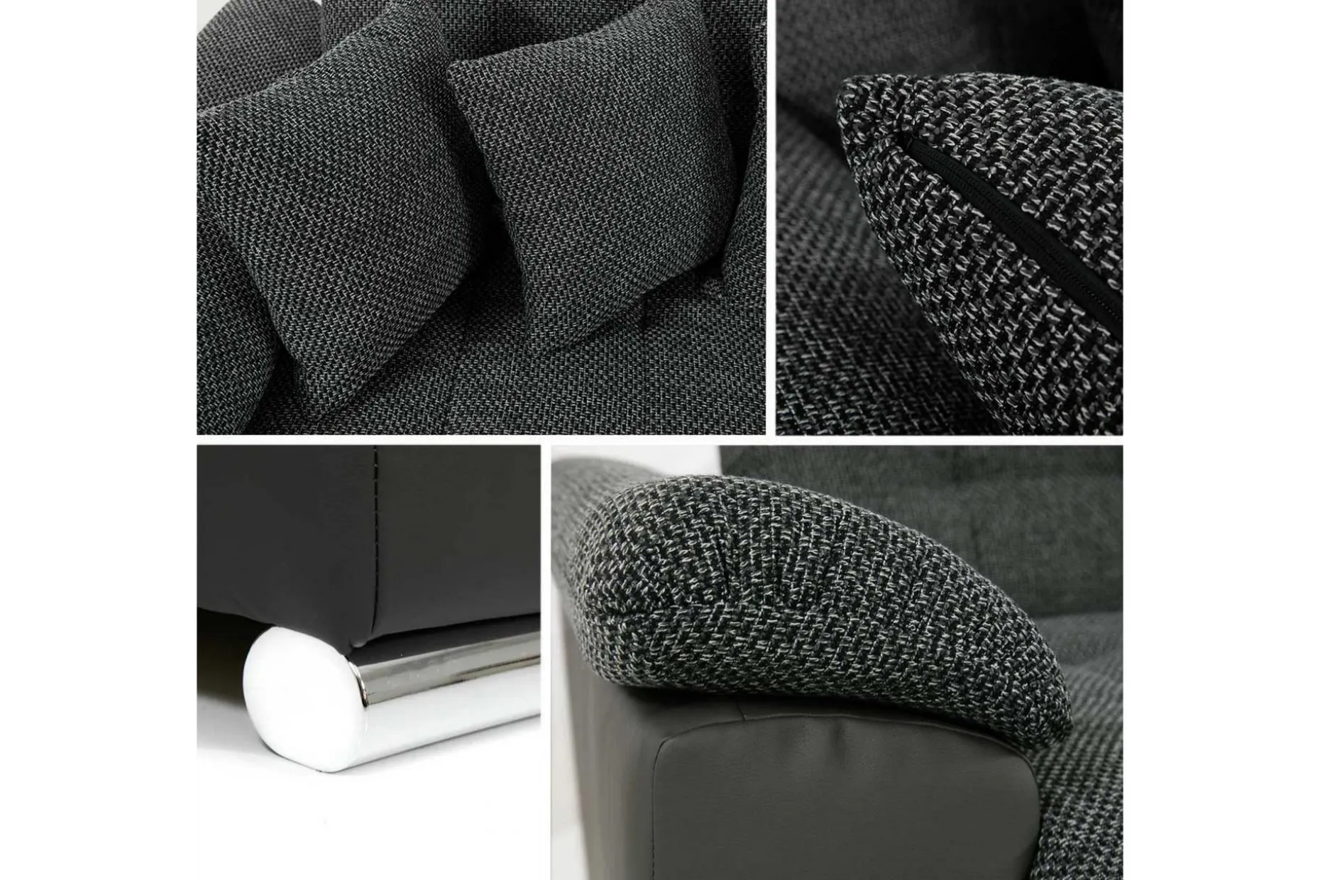 Dynir Sofa med Sjeselong og Divan 4-seter