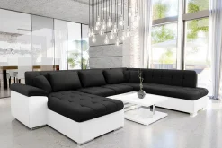 Dynir Sofa med Sjeselong og Divan 4-seter