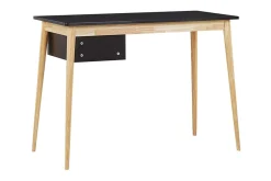 Ebeme Skrivebord 106 cm med Oppbevaring 2 Skuffer