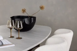 Edina Spisegruppe 180 cm Oval med 4 Edina Stoler